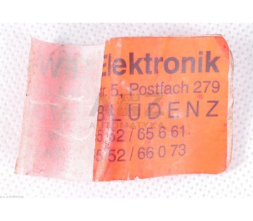 EFW ELEKTRONIK EFW-ELEKTRONIK A-6700 BLUDENZ  A6700 BLUDENZ A6700BLUDENZ