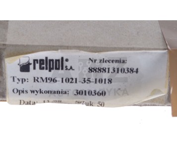 RELPOL RM96-1021-35-1018 RM961021351018 RM96Z-18-W 3010360 ! 10PCS  ! NEW !