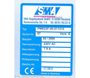 THYSSEN / SMA PME 03F PME03F-00:011210