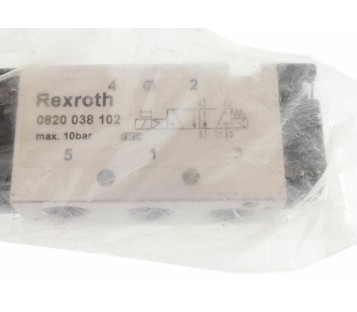 REXROTH 0820038102 0820 038 102 WV02-5/2AS-024DC ! NEW !