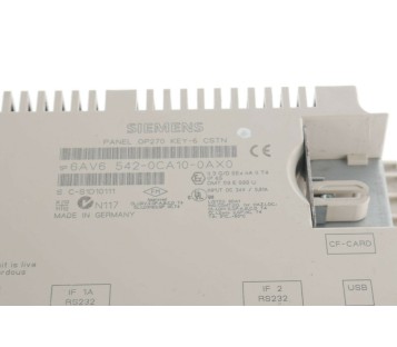 SIEMENS 6AV6 542-0CA10-0XA0  6AV65420CA100AX0 (FEW CRACKS ON HOUSING)