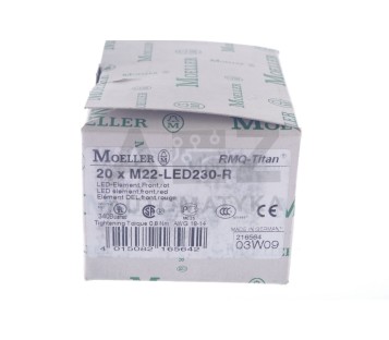 MOELLER M22-LED230-R M22LED230R 216564  ! 10PCS  ! NEW !