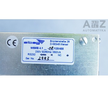 ELBAG: WSMS 4.1  WSMS4.1-08/120/400