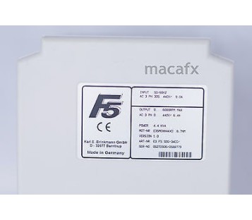 KEB F5 E3.F5.SDG-34EC 0-6000rpm max 4.4kVA for E3SM0XX44X0 8,7Nm ! NEW !