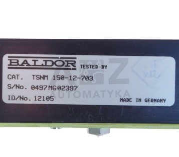 BALDOR TSN 150-12-703 TSNM15012703 12105 