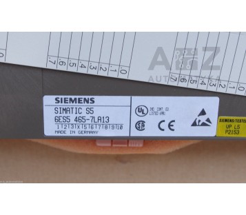 SIEMENS ANALOG INPUT 6ES5465-7LA13 6ES54657LA13 6ES5 465-7LA13  ! NEW !