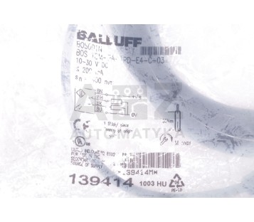 BALLUFF  BOS001N BOS 18M-PA-1PD-E4-C-03  BOS18MPA1PDE4C03  ! NEW !