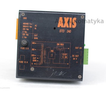 AXIS STD 240 ( STD240 ) POWER SUPPLY 480/460/415/380/220V to 24V DC