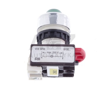 AS VDE 0710 VDE0710 GREEN LAMP ! 4PCS !