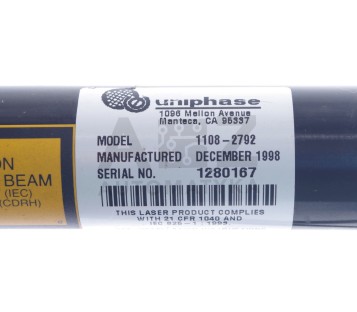 UNIPHASE 1108-2792 11082792 + 106-1250-4-1 106125041 
