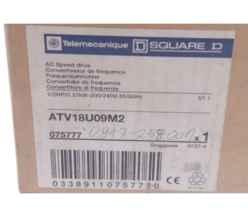 TELEMECANIQUE ATV18U09M2  ! NEW !
