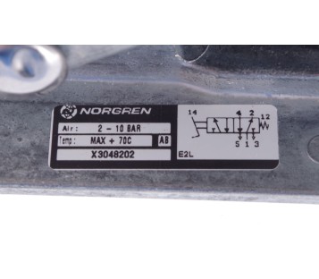 NORGREN X3048202 5/2-way Mechanically operated pneumatic valve Pedal