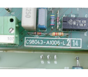 SIEMENS 6RA8261-3B 6RA82613B C98043-A1006-L214