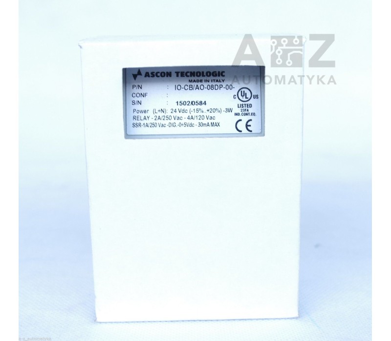 ASCON TECHNOLOGIC IO-CB/AO-08DP-00 AO-08DP 8-Ch Analog Output SIGMADUE I/O !NEW!