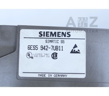 SIEMENS CPU 942B 6ES5942-7UB11 6ES59427UB11 6ES5-942-7UB11 6ES5 942-7UB11