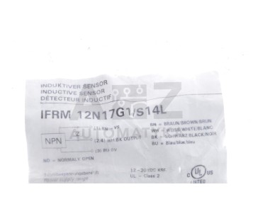 BAUMER IFRM 12N17G1/S14L IFRM12N17G1/S14L   IFRM12N17G1S14L ! NEW !