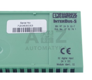 PHOENIX CONTACT INTERBUS IBS RT 24 DI 32-T  IBSRT24DI32T  2752741