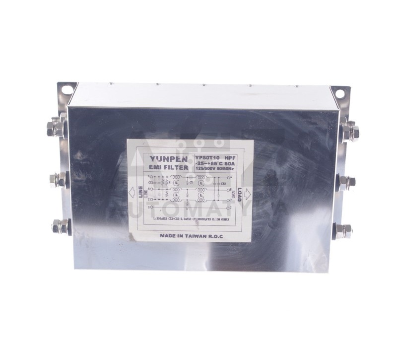YUNPEN EMI FILTER YP80T10 HPF 