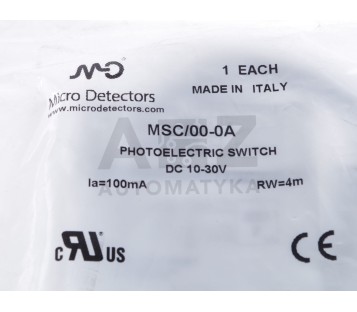 MICRO DETECTORS MSC/00-0A  MSC000A  PHOTOELECTRIC SWITCH ! NEW !