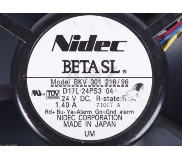 NIDEC BETA SL BKV 301 216/96  BKV301216/96  BKV30121696  D17L-24PS3 D17L24PS3