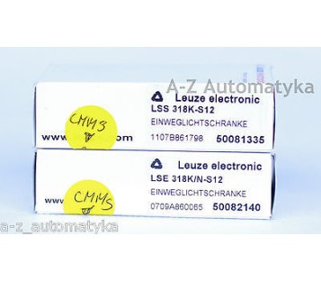 LEUZE LSS 318K-S12  50081335  + LSE 318K/N-S12 50082140  ! NEW IN BOX !