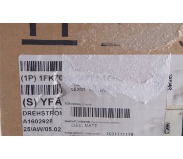 SIEMENS 1FK7063-5AF71-1EB0 1FK70635AF711EB0 ! NEW !