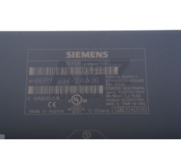 SIEMENS SITOP POWER 10 6EP1334-2AA00  6EP13342AA00 