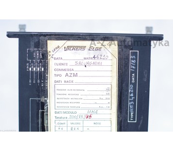 VICKERS ELGE  DC CONTROLLER AZM HM3 46.210  HM4 200/15/45