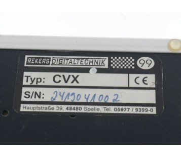 REKERS CVX DIGITALTECHNIK 