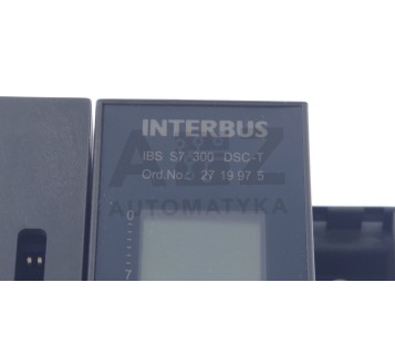 PHOENIX CONTACT INTERBUS IBS S7 300 DSC-T  IBSS7300DSCT  2719975