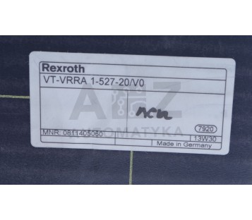 BOSCH REXROTH VT-VRRA 1-527-20/V0  VT-VRRA1-527-20/V0    081140506 ! NEW !