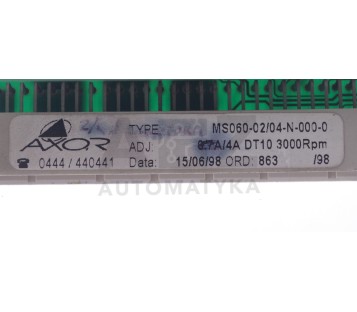 AXOR MINISPEED 60  MS060-02/04-N-000-0  MS0600204N0000 