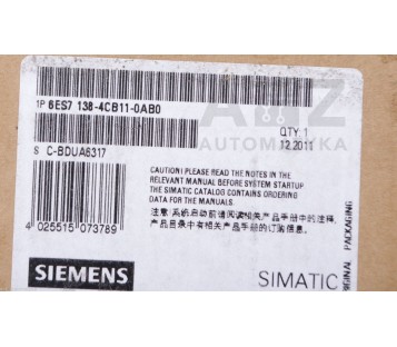SIEMENS SIMATIC S7 PM-E DC24..48V 6ES7 138-4CB11-0AB0 1384CB110AB0 ! NEW !