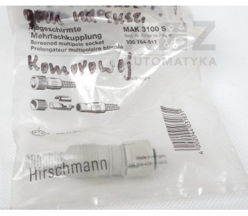 HIRSCHMANN MAK 3100 S 930 764-517  764517 ! NEW !