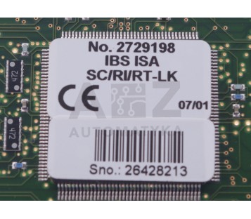 PHOENIX CONTACT IBS ISA SC/RI/RT-LK  IBSISASCRIRTLK 2729198 