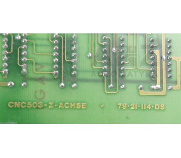 DREHKOPF DREHKOPF-BOARD CNC503-Z-ACHSE 78-21-114-DS  CNC503ZACHSE 7821114DS