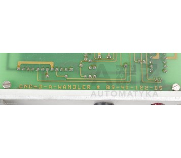 DREHKOPF DREHKOPF-BOARD CNC-D-A-WANDLER 89-40-122-DS  CNCDAWANDLER 8940122DS