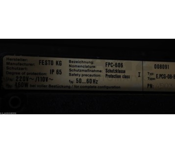 FESTO FPC FESTO KG FPC-606 E.PCG-08-B FPC606 EPCG08B 008091