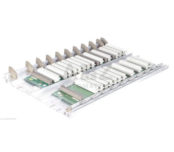 SIEMENS SIMATIC S5 SUBRACK CR3 6ES5 700-3LA12 6ES57003LA12 700 3LA12