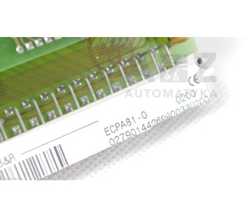 B&R PA81 PA 81 ECPA81-0 ECPA810