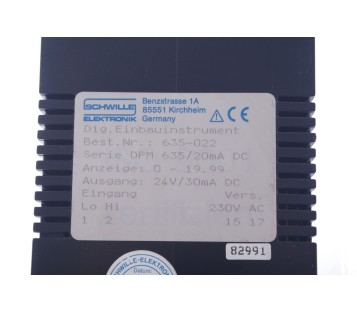 SCHWILLE  635-022 635022  DPM 635/20mA DC