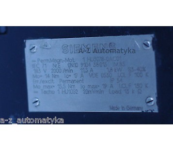 SIEMENS 1HU3078-0AC01  1HU30780AC01