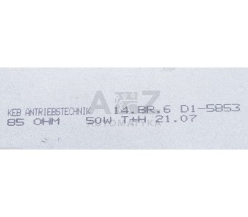 KEB 14.BR.6 D1-5853 14BR6 D15853 85 OHM 