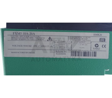 CONTROL TECHNIQUES FIELD CONTROL  FXM5 10A-20A STDP51
