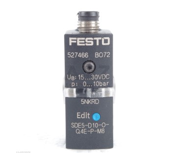 FESTO 527466 BO27 5NKRD SDE5-D10-O-Q4E-P-M8  SDE5D10OQ4EPM8