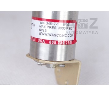 WASCO HE906-28A-X/1125 HESS VACUUM SWITCH 17" HG INCREASING 