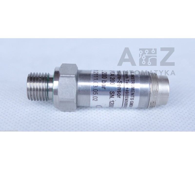 RCI ROSLER + CIE. INSTRUMENTS PRESSURE SENSOR HKPTA200 0-200bar 231.2111.03.05.0