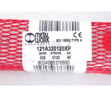 METAL WORK PNEUMATIC 121A320120XP 8024986376890 BORE 32mm STROKE 120mm ! NEW ! 