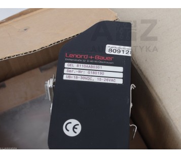 LENORD + BAUER GEL 8110AAB0301 ECO CONTROLLER ! NEW !