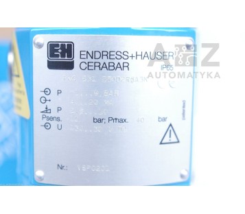 ENDRESS + HAUSER CERABAR PMC 531 D50D2R6A3K PMC531D50D2R6A3K -1...9bar